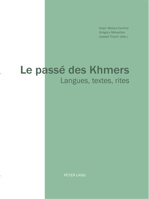 cover image of Le passé des Khmers